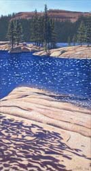 Inviting Afternoon at Lake Alpine, Donna Catotti, Pastel, 10x16