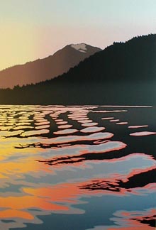 Wake at Sunrise, Ed. 157 12x18 $B